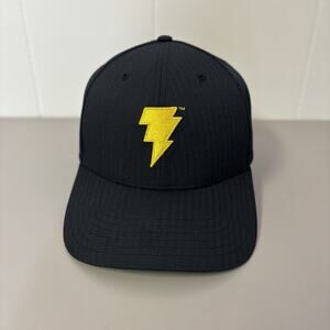 Under Armour Project Rock Black Adam DC WB Men's Black Trucker Snapback Hat